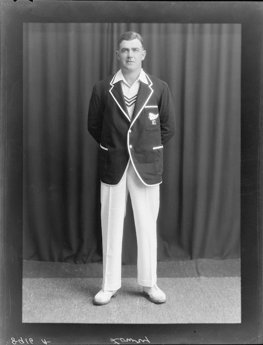 T C Lowry, captain of the New Zealand representative cricket team, tour of the United Kingdom, 1931
