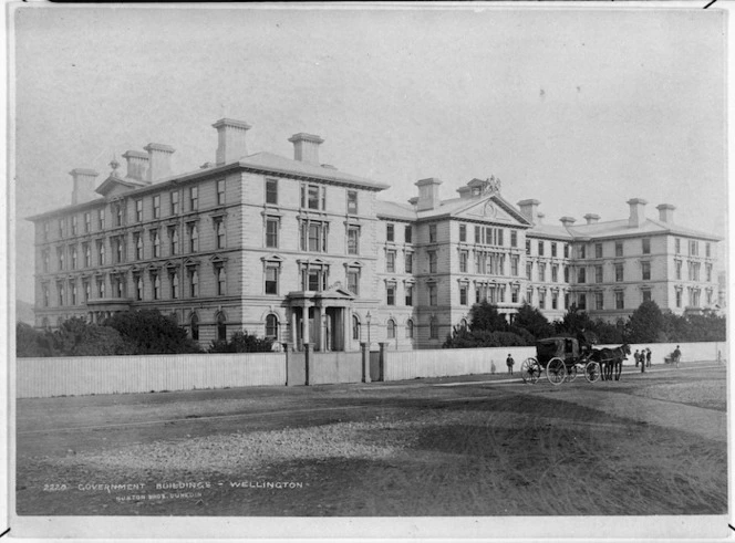 Government Buildings, Lambton Quay, Wellington