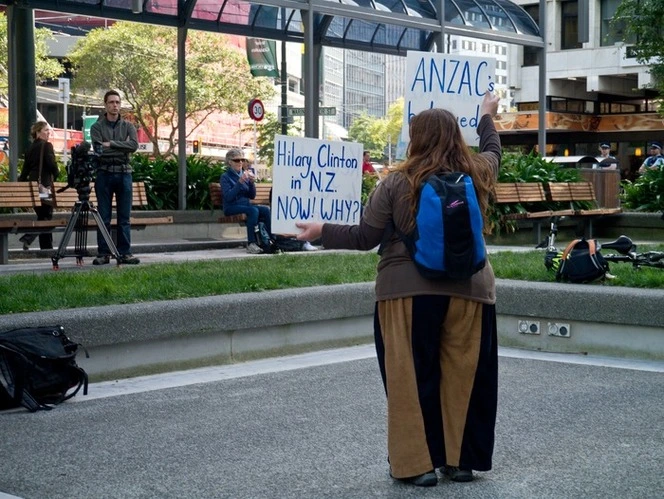 Anti coal mining freeze mob protest, Wellington, May 2012