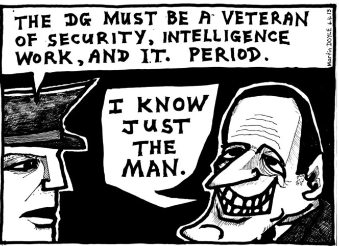 Doyle, Martin, 1956- :[Man for the job]. 4 April 2013