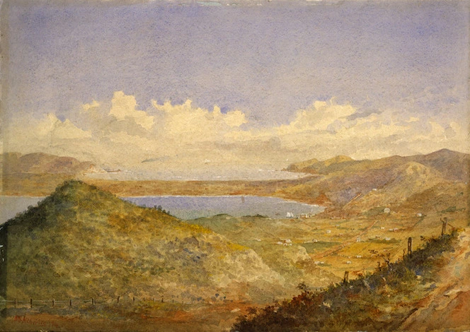 Atcherley, Henry Mount Langton, fl 1860-1890s :Evans Bay Wellington, [18]94.