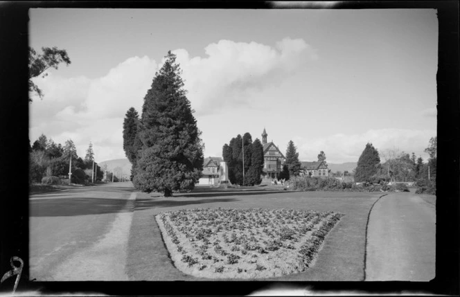 Government Gardens and sanatorium, Rotorua, Bay of Plenty region