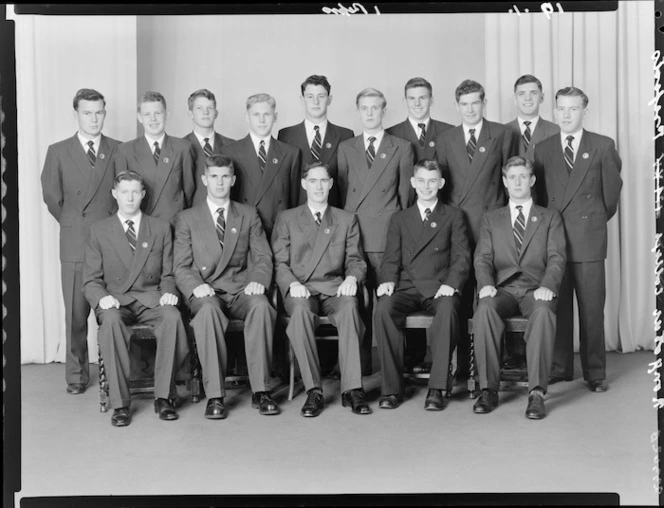Rongotai College, Wellington, prefects of 1958