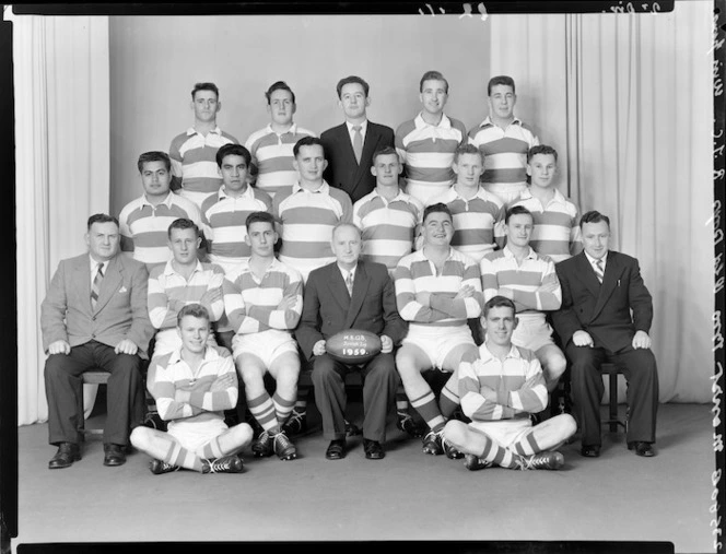 Marist Brothers Old Boys' Association, Wellington, rugby team of 1959