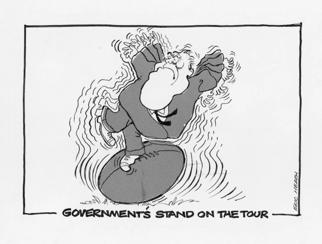 Heath, Eric Walmsley 1923-:Government's stand on the tour. The Dominion, 18 May 1981.