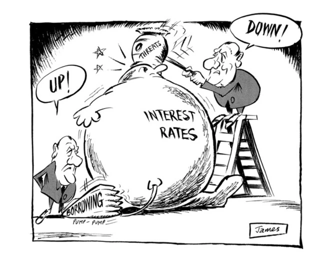 Lynch, James Robert, 1947- :'Interest Rates'. 12 February 1984