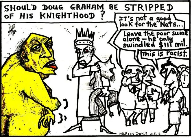 Doyle, Martin, 1956- :[Stripping Doug Graham]. 31 May 2013