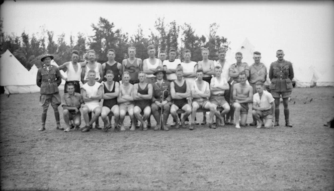 Sports team, Waiouru Army Training Camp