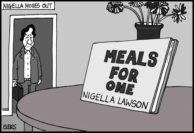 Ekers, Paul 1961-:'MEALS FOR ONE Nigella Lawson'. 28 June 2013