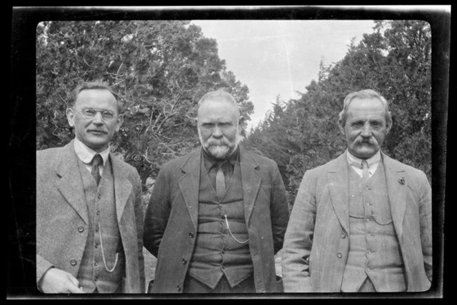 Mr Mollgaard, Uncle Peter Berntsen, and Uncle Ole Olsen