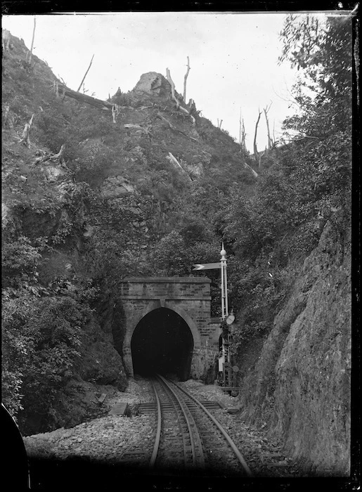 A railway tunnel on the Rimutaka Incline