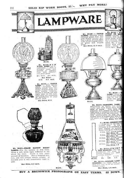 Farmers' Trading Company :Lampware. [1925].