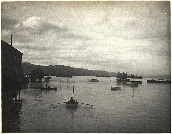 Scene on Wellington Harbour