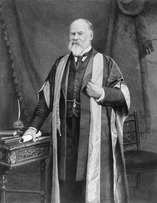 [Cox, Walter A] b 1862 :[Sir Walter Buller / W. A. Cox sc.] [London, W. L. Buller, 1905]