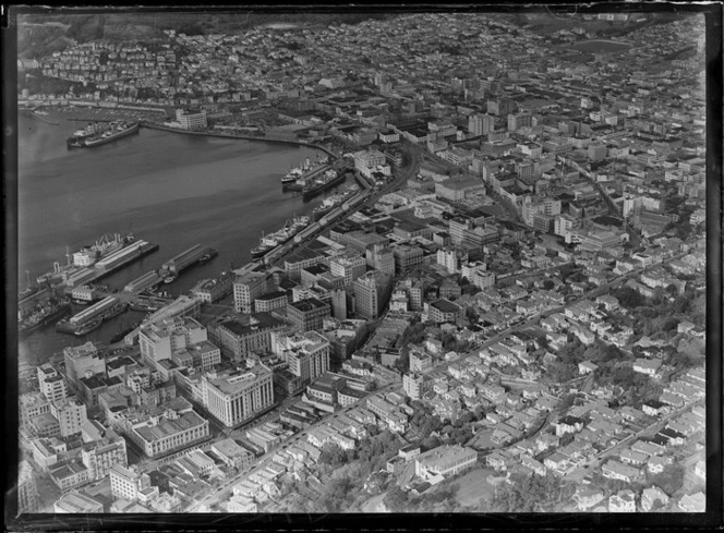 Downtown Wellington and Queen's Wharf