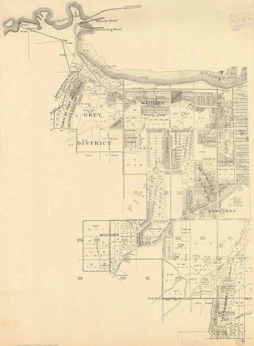 Borough of New Plymouth [electronic resource] / H.E Walshe, chief draughtsman.