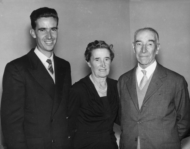 John, Rosina and George Prouse