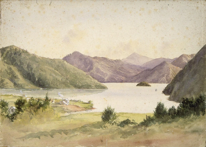 [Barraud, Charles Decimus] 1822-1897 :[View of Picton about 1860]