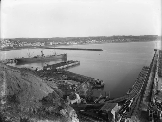 Wharf area at Oamaru