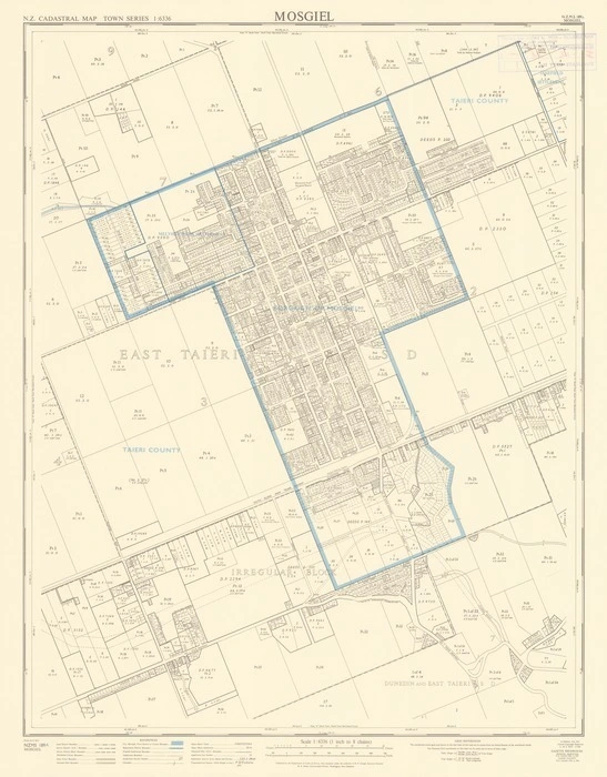 Mosgiel [electronic resource] / drawn by D. Burt.