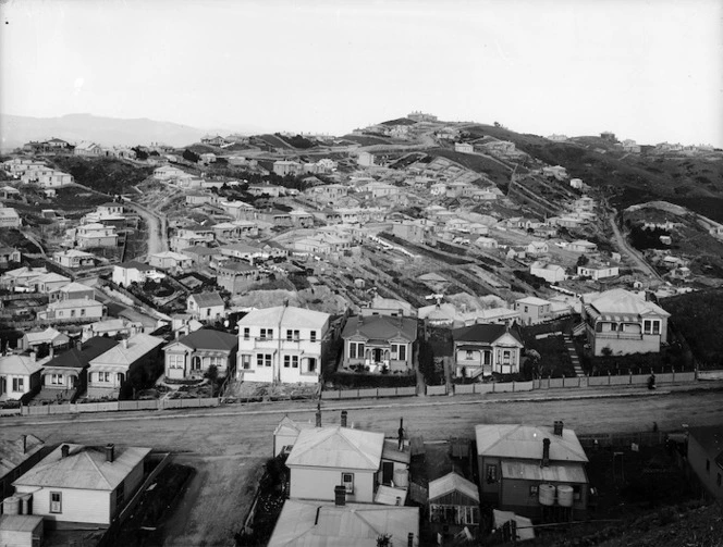 Part 3 of a 3 part panorama of Brooklyn, Wellington