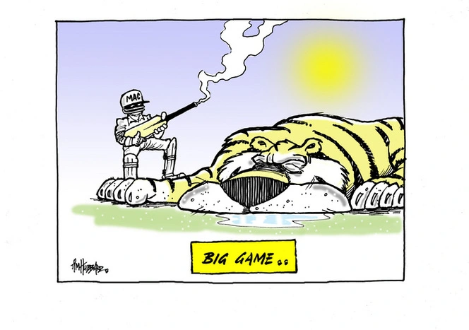 Hubbard, James, 1949- :Big game. 19 February 2014