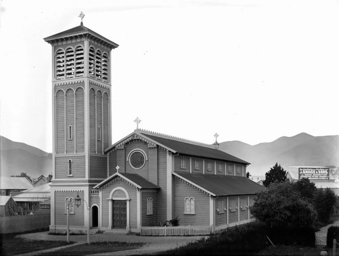 Exterior view of All Saints' Anglican Church, Nelson