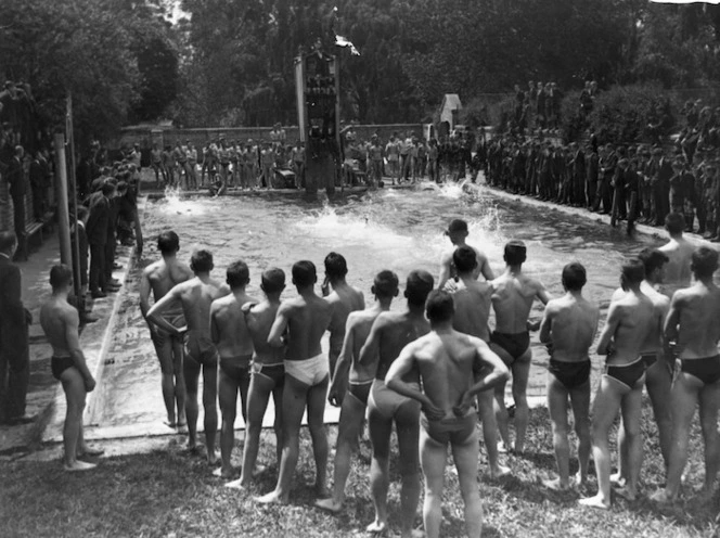 Swimming sports day at Christ's College in Christchurch