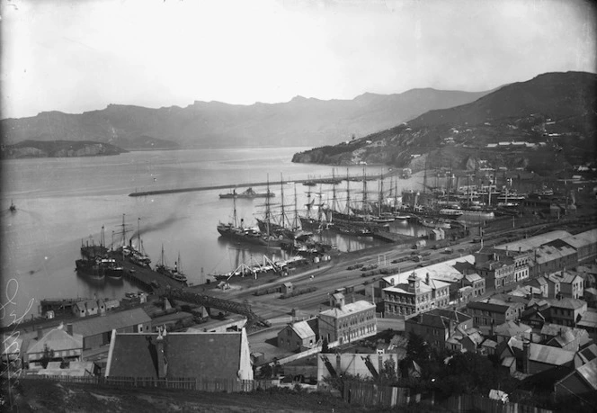 Lyttelton waterfront and wharves
