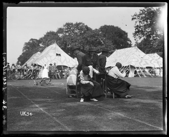 Walton-on-Thames Hospital, England, in World War I