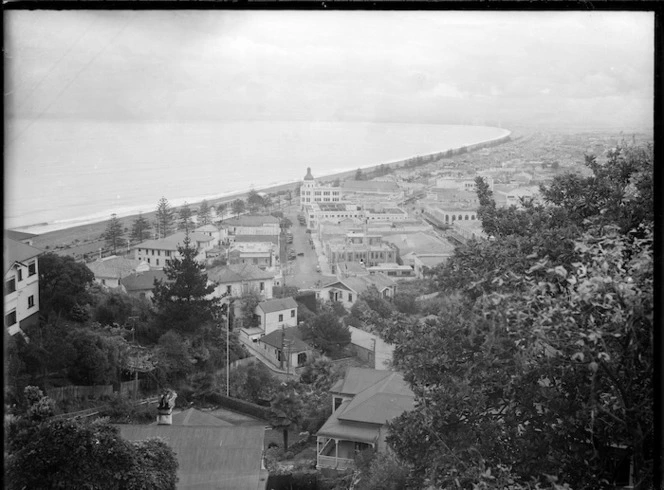 Overlooking Napier city