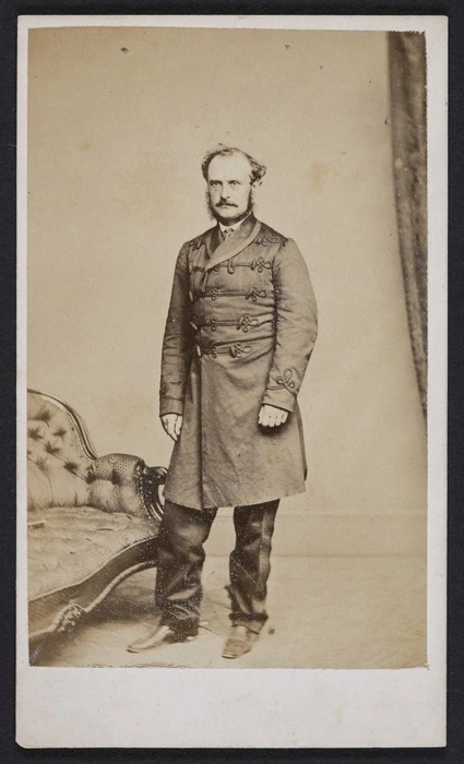 Webster, Hartley (Auckland) fl 1852-1900 : Portrait of Dominic Jacotin Gamble
