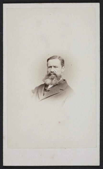 Wrigglesworth, J D (Wellington) fl 1863-1900 :Portrait of Hugh Carleton 1810-1890
