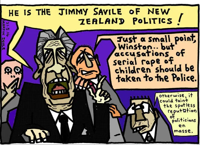 Doyle, Martin, 1956- :The Jimmy Savile of New Zealand politics. 21 May 2014