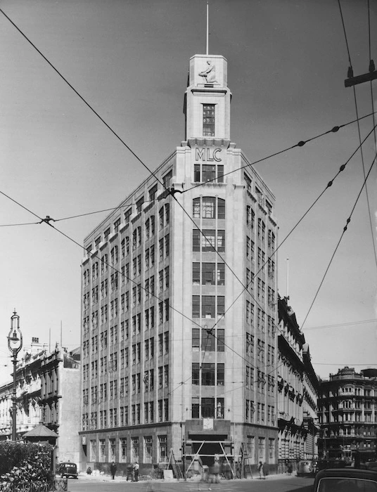MLC building, Wellington - Photograph taken by Gordon Burt