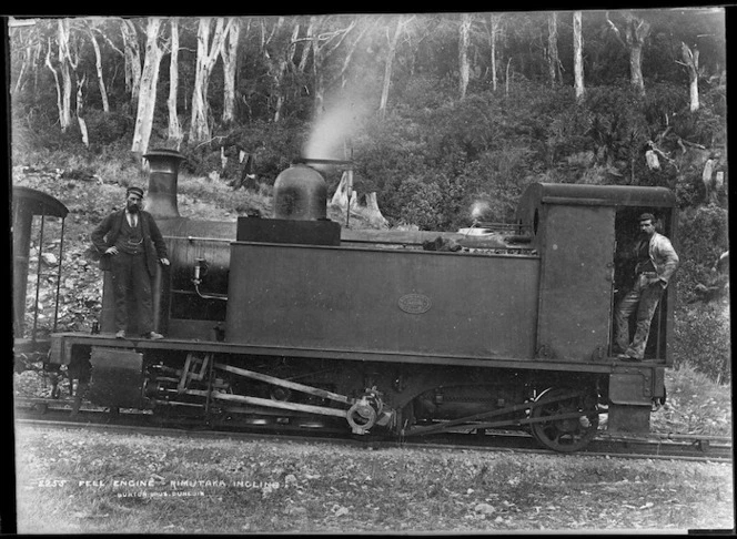 Burton Brothers (Dunedin), 1868-1898: Fell engine on Rimutaka Incline