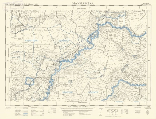 Mangaweka [electronic resource] / drawn by J.P. Green.