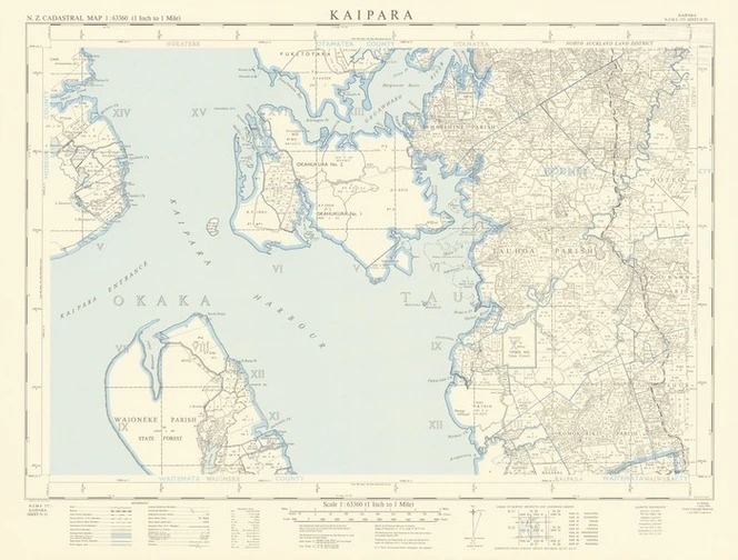 Kaipara [electronic resource] / drawn by J. Peace and D. Healy.