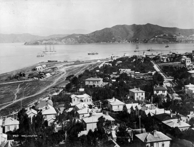 Overlooking Thorndon, Wellington