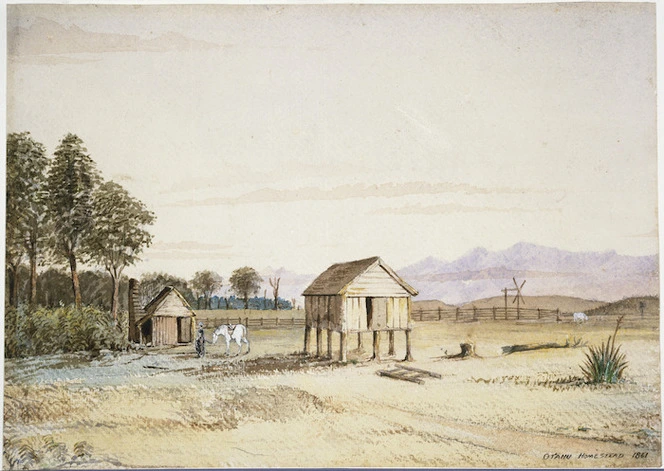[Preston, James] 1834-1898 :Otahu homestead 1861