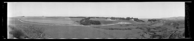 View over farm, Southland