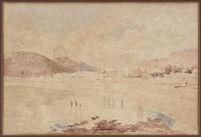 Hutton, Thomas Biddulph (Rev), 1824-1886 :Paihia, Bay of Isles. 1858