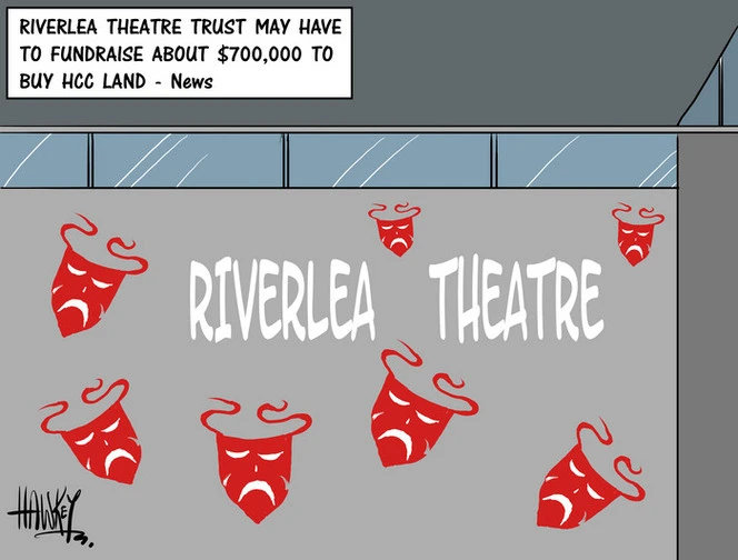 Hawkey, Allan Charles, 1941- :Riverlea theatre. 1 August 2014