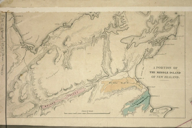 Rural lands in the Wairau and Wakefield districts, settlement of Nelson, Middle Island of New Zealand, 1848