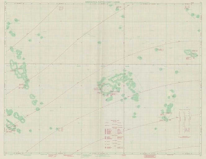 Aeronautical plotting chart 1:2,500,000. Fiji / drawn by Diana M. Slade.