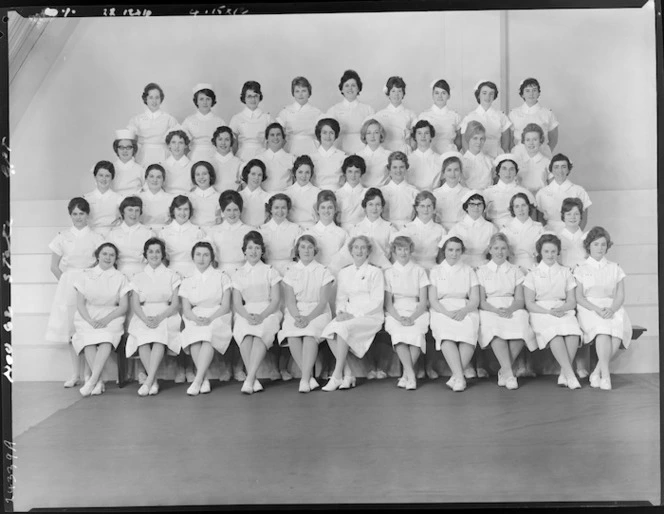 Nurses, Wellington Hospital, State Finals, November 1962