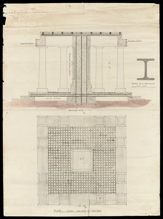 T G Hoar & Sons :[Featherston War Memorial. ca 1920]