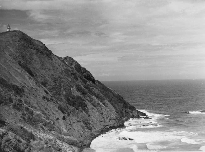 Coastline at Cape Reinga - Photograph taken for the National Publicity Studios