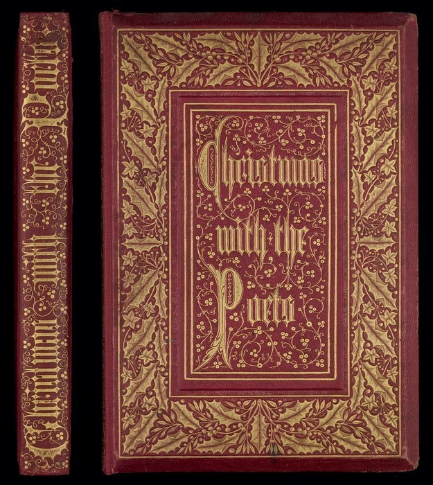 Christmas with the poets : a collection of songs, carols, and descriptive verses, relating to the festival of Christmas, from the Anglo-Norman period to the present time / embellished with fifty-three tinted illustrations by Birket Foster, and with initials and other ornaments.