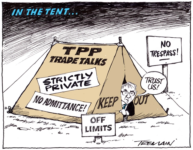 Tremain, Garrick, 1941- :Tent. 11 November 2014